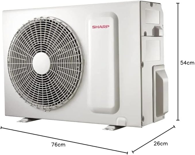 تكييف شارب اسبليت 1.5 حصان بارد ، ديچيتال ، بلازما كلاستر ، أبيض