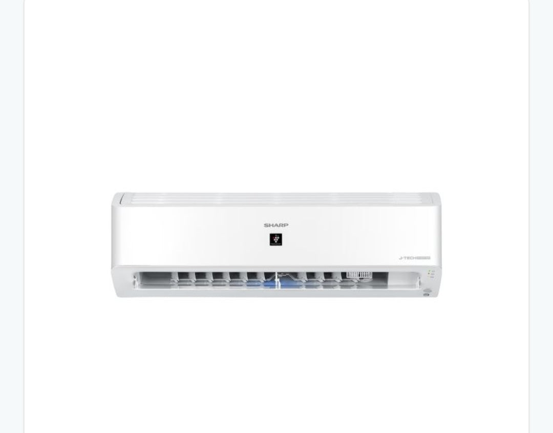 تكييف شارب اسبليت 3 حصان بارد - ساخن انفرتر ديجيتال بلازما كلاستر أبيض AY-XP24BHE