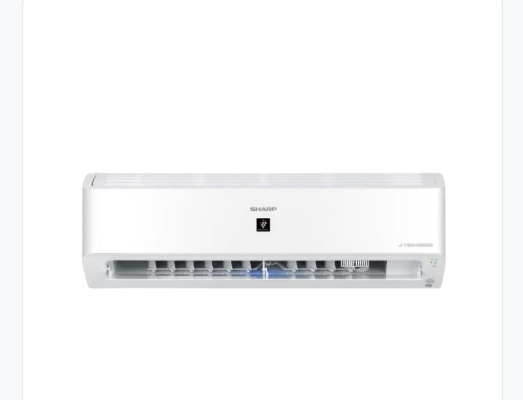 مكيف شارب سبليت 1.5 حصان بارد وساخن انفرتر ديجيتال بلازما كلاستر أبيض AY-XP12BME