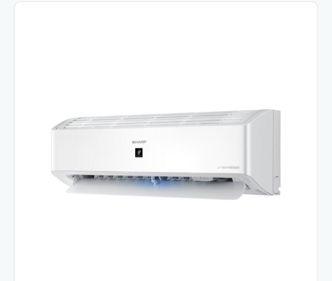 مكيف شارب سبليت 1.5 حصان بارد وساخن انفرتر ديجيتال بلازما كلاستر أبيض AY-XP12BME