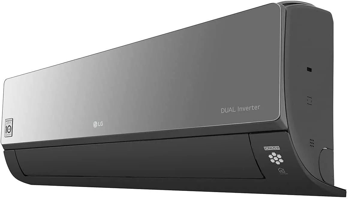 تكييف سبليت ال جي ArtCool بارد و ساخن بتقنية الانفرتر، 2.25 حصان، اسود - S4-W18KLRMA