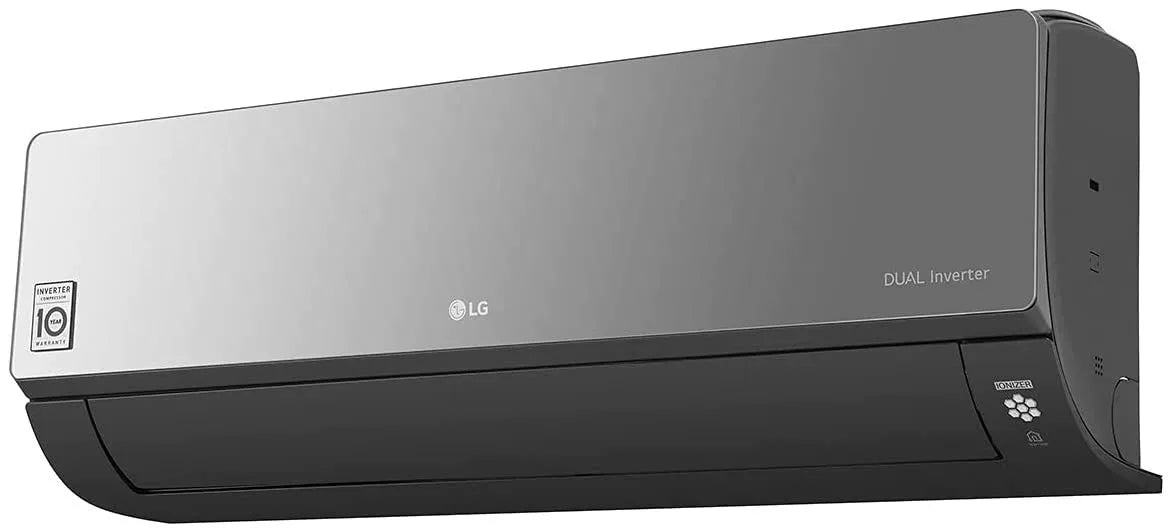 تكييف سبليت ال جي ArtCool بارد و ساخن بتقنية الانفرتر، 2.25 حصان، اسود - S4-W18KLRMA